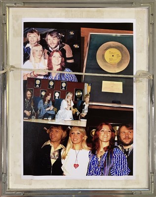 Lot 351 - ABBA 1977 FERNANDO RCA SALES AWARD - SEEN IN ABBA THE MOVIE.