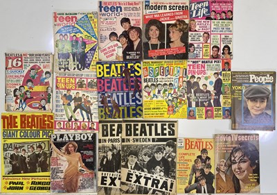 Lot 188 - THE BEATLES - ORIGINAL 1970S MAGAZINES.