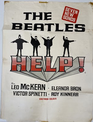 Lot 203 - HELP! A RARELY SEEN ORIGINAL CINEMA POSTER.