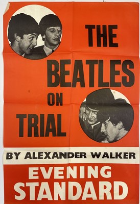 Lot 205 - THE BEATLES - ORIGINAL 1960S BILLBOARD POSTER.