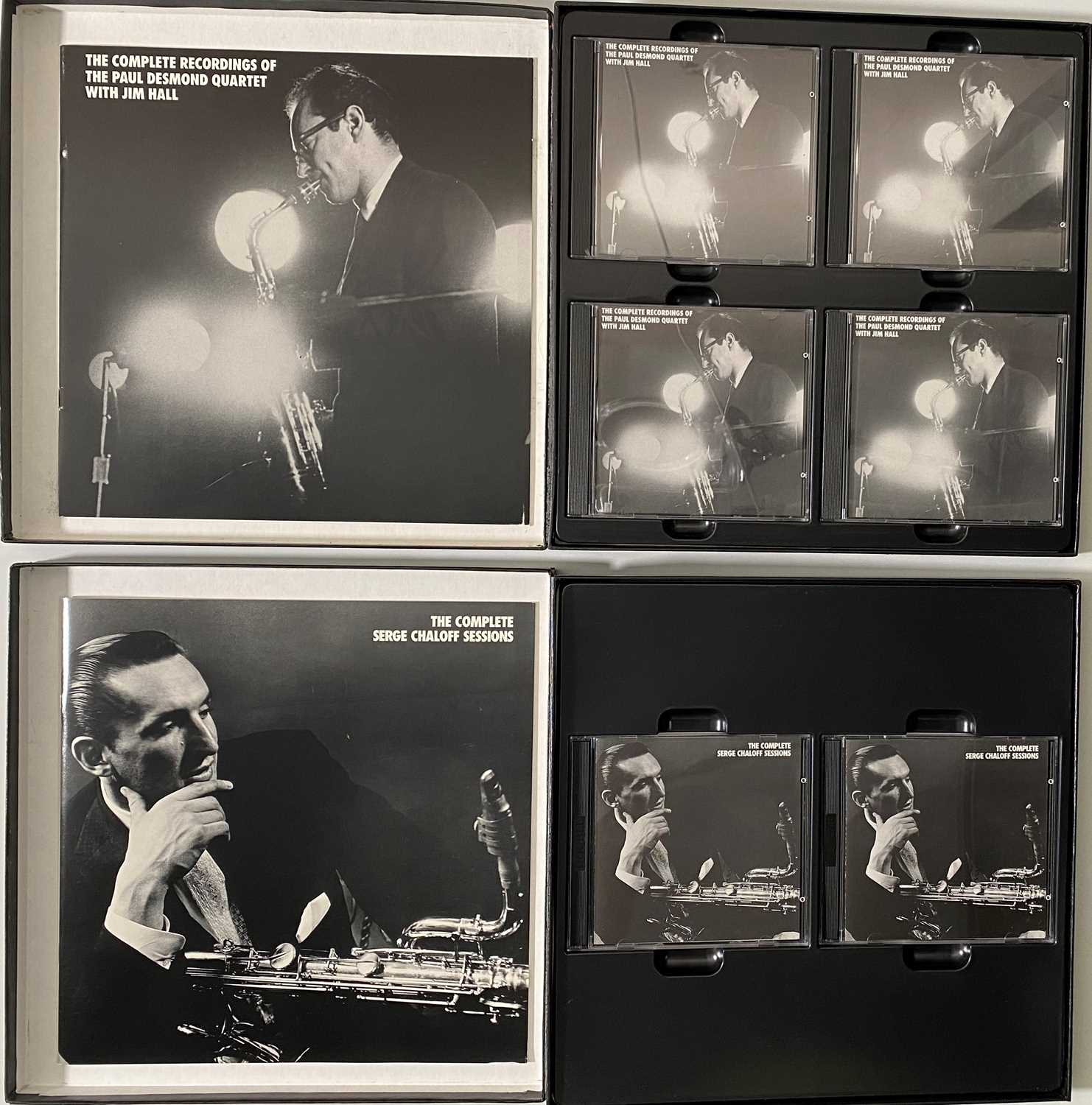 Lot 80 JAZZ SAX LEGENDS MOSAIC CD BOX SETS