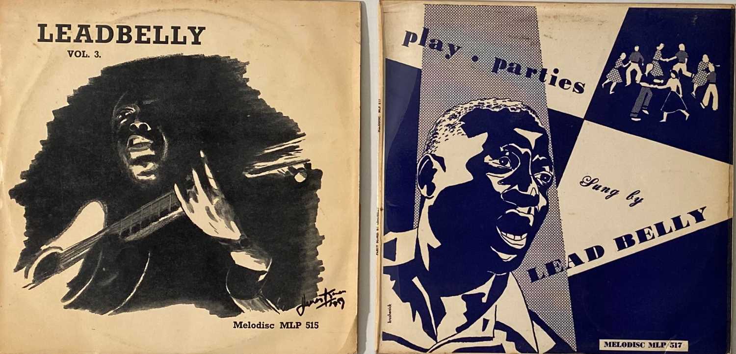 Lot 184 LEADBELLY LP/ 10" COLLECTION