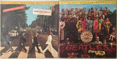 Lot 34 - THE BEATLES - SGT PEPPER/ ABBEY ROAD (SEALED MFSL LPS)