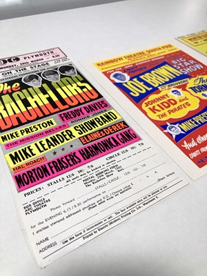 Lot 109 - CONCERT HANDBILLS - ROCK AND ROLL.