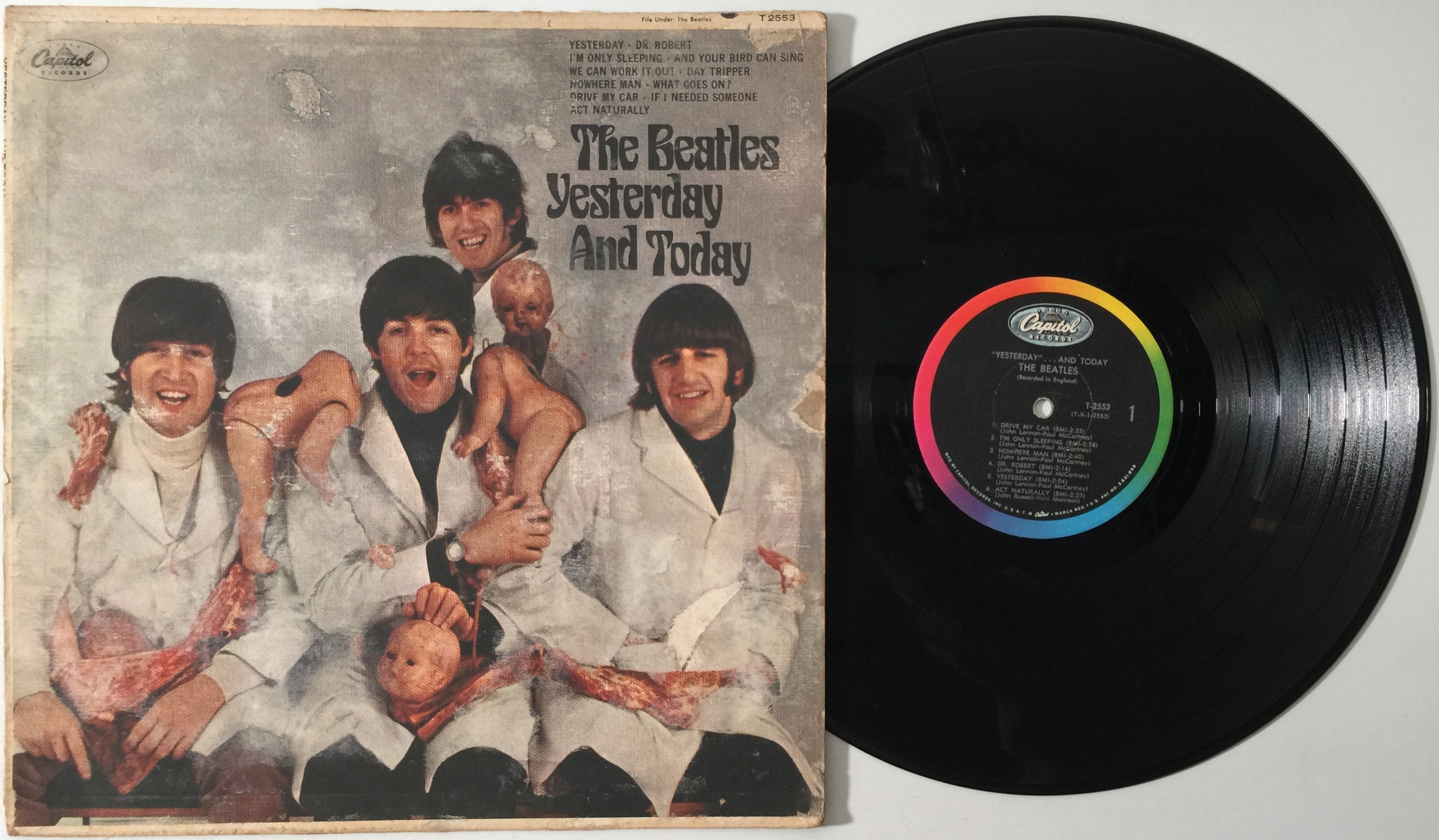 Lot 12 - THE BEATLES - YESTERDAY AND TODAY 'BUTCHER