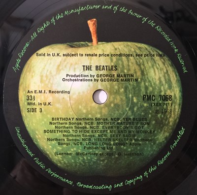 Lot 14 - THE BEATLES - WHITE ALBUM LP (NUMBER 0004789 - ORIGINAL UK MONO COPY)