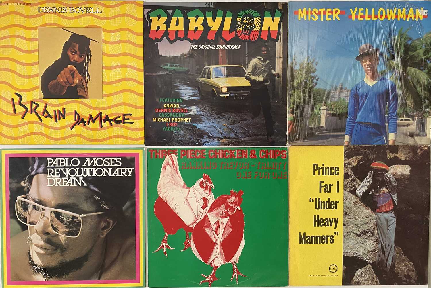 Lot 192 - REGGAE - LP PACK