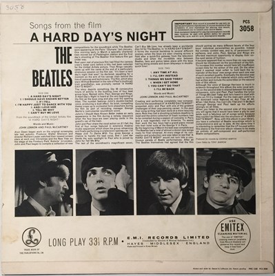Lot 17 - THE BEATLES - A HARD DAY'S NIGHT LP (ORIGINAL UK STEREO COPY - PCS 3058)