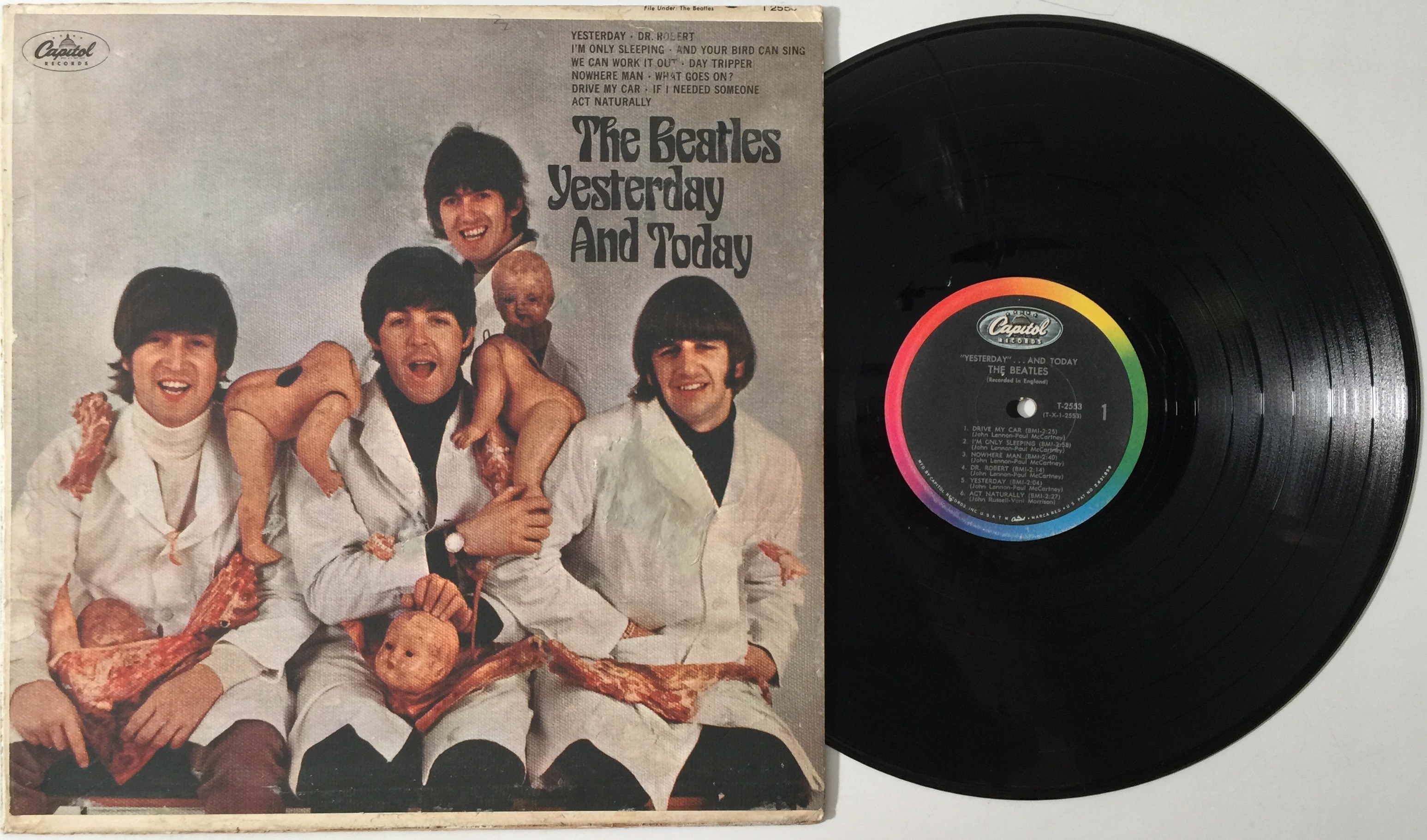 Lot 18 - THE BEATLES - YESTERDAY AND TODAY 'BUTCHER
