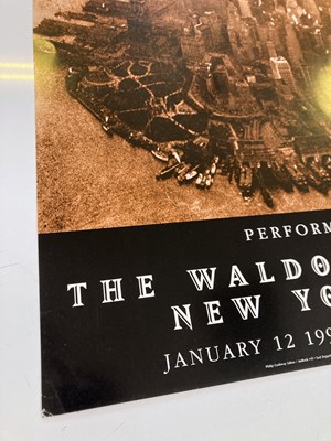 Lot 210 - LED ZEPPELIN - WALDORF ASTORIA POSTER.