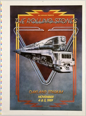 Lot 443 - THE ROLLING STONES -  1989 STEEL WHEELS POSTERS.