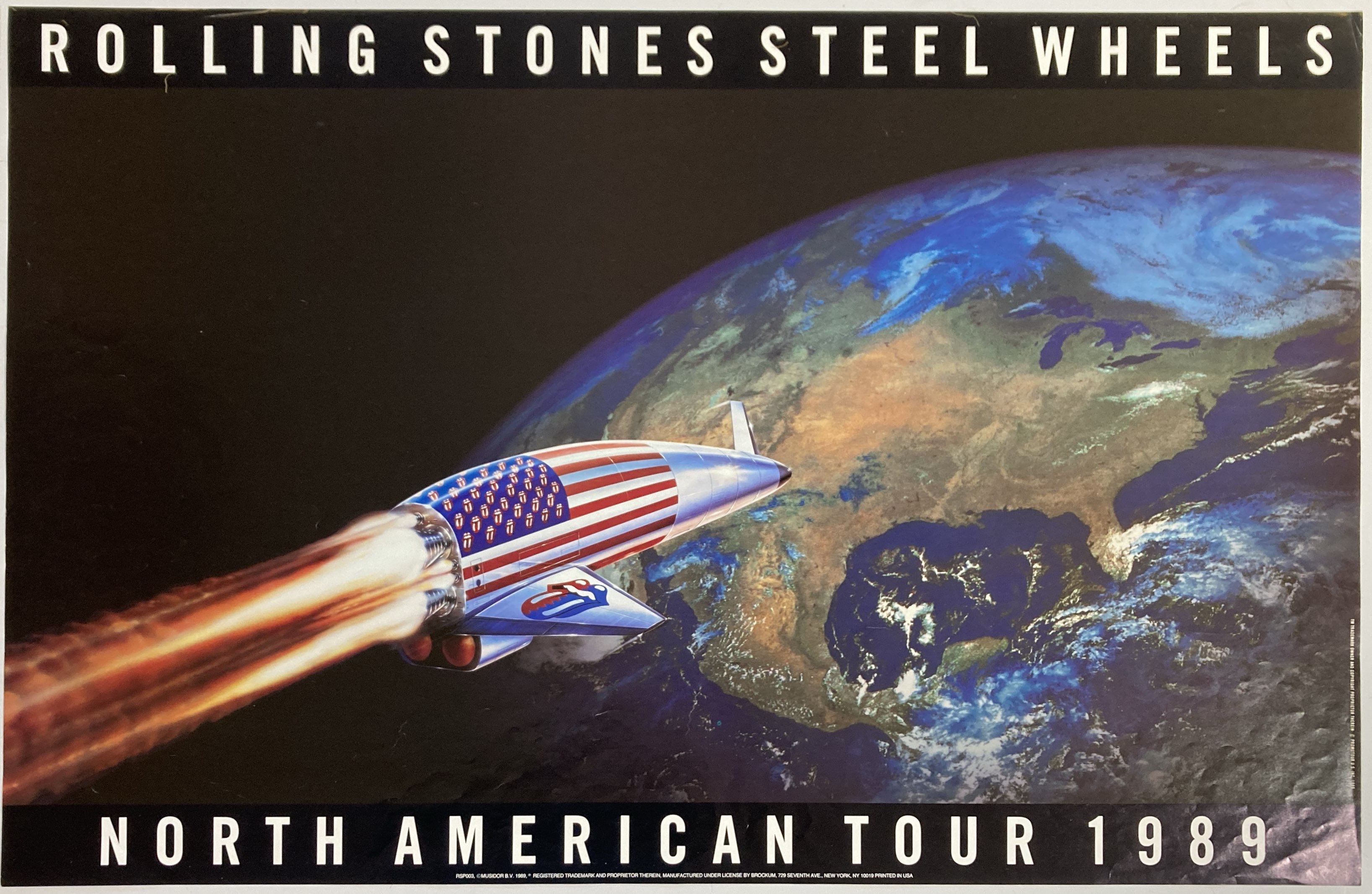 Lot 443 - THE ROLLING STONES - 1989 STEEL WHEELS