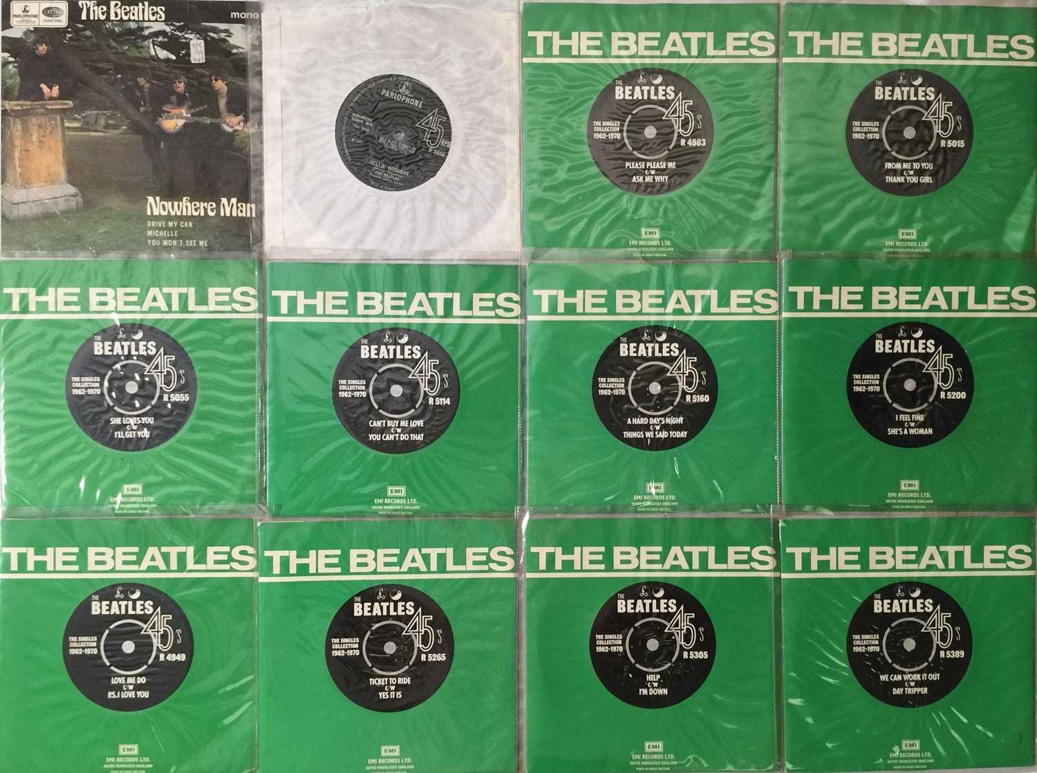 Lot 66 - THE BEATLES - 7" ARCHIVE