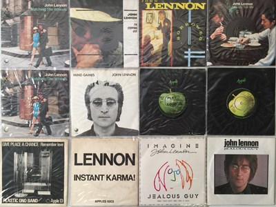 Lot 68 - JOHN LENNON & RELATED - UK & OVERSEAS 7" COLLECTION