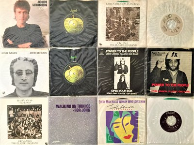 Lot 68 - JOHN LENNON & RELATED - UK & OVERSEAS 7" COLLECTION