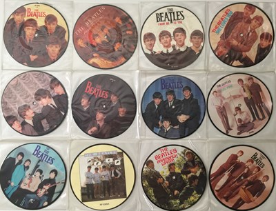 Lot 69 - THE BEATLES - 7" PICTURE DISKS PACK - COMPLETE SET