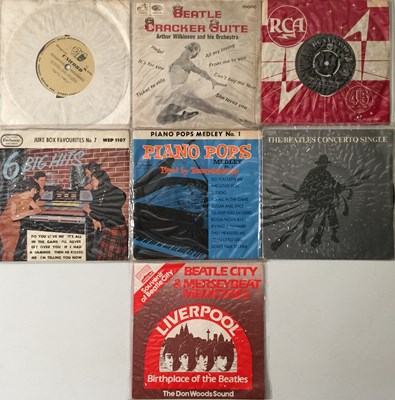 Lot 72 - THE BEATLES ASSOCIATES - 7" COLLECTION