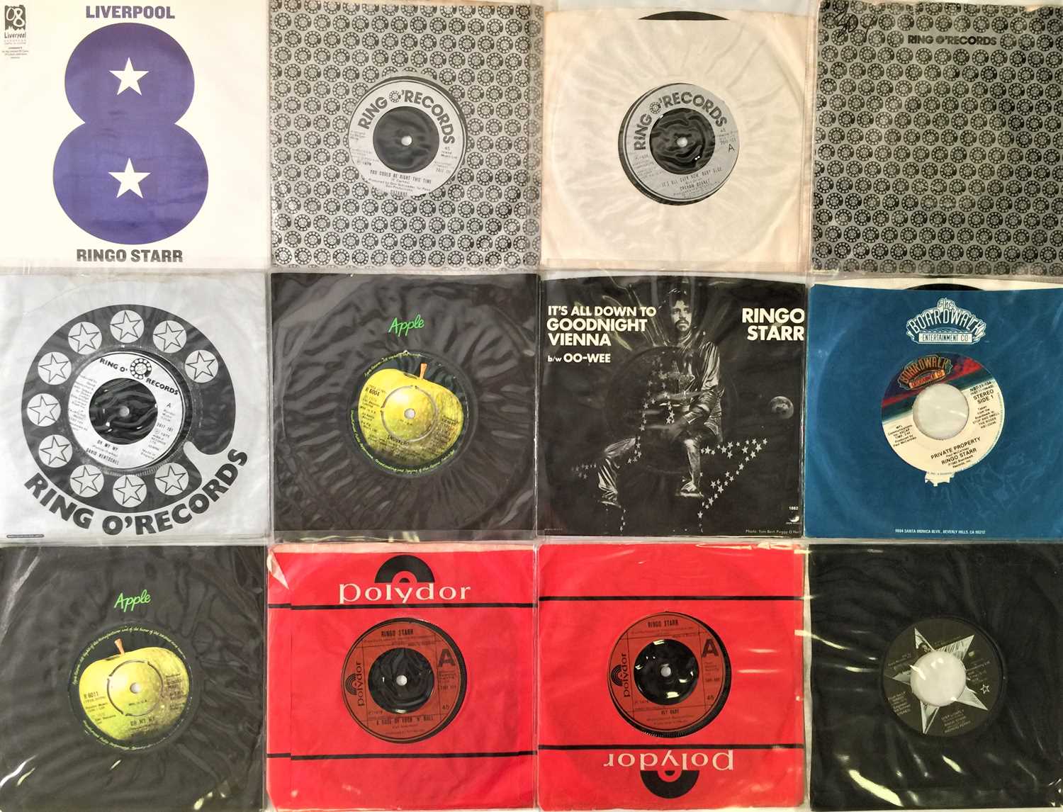 Lot 75 - RINGO & RELATED - UK & OVERSEAS - 7" COLLECTION
