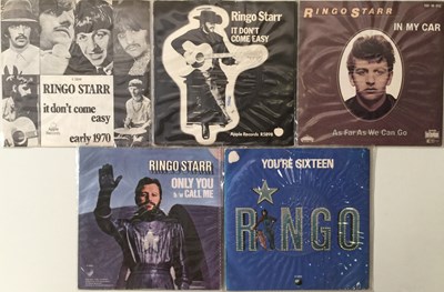 Lot 75 - RINGO & RELATED - UK & OVERSEAS - 7" COLLECTION