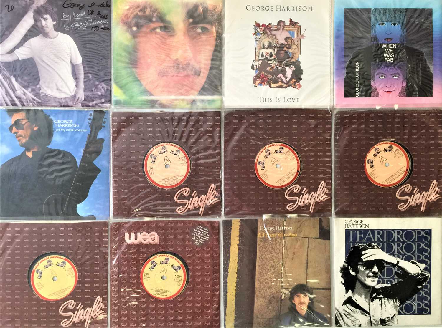 Lot 76 - GEORGE HARRISON & RELATED - UK & OVERSEAS - 7" COLLECTION