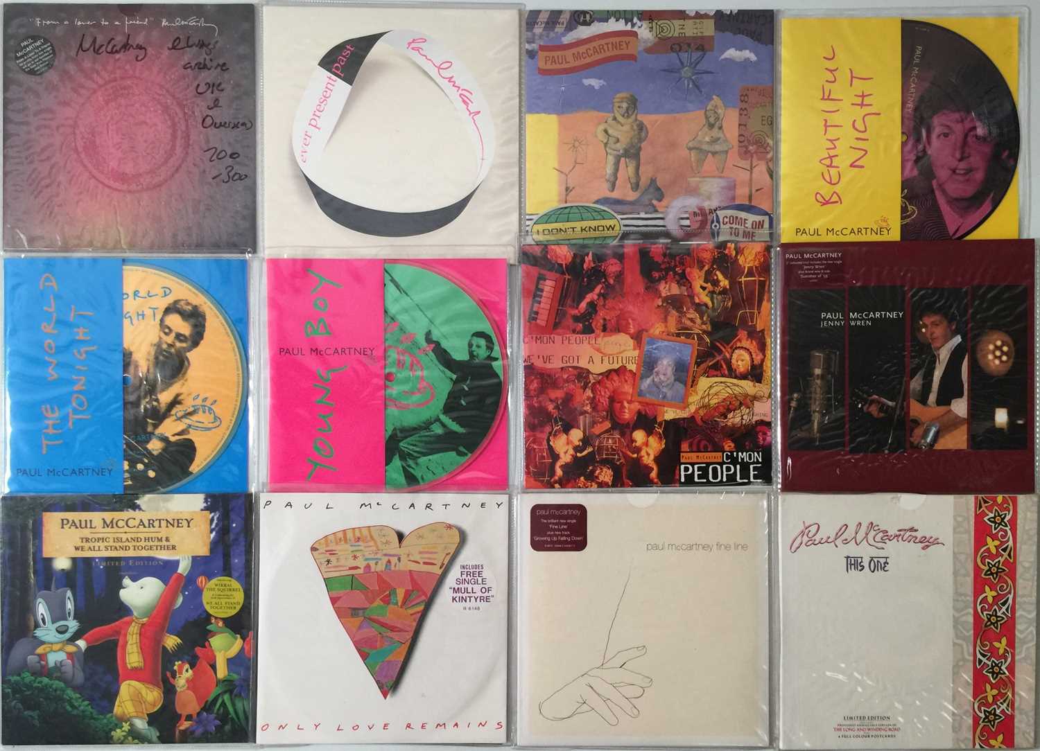 Lot 77 - PAUL MCCARTNEY & WINGS - UK & OVERSEAS - 7" ARCHIVE