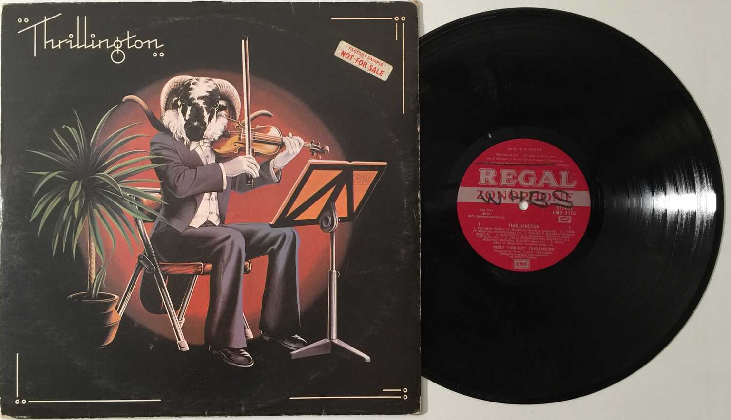 Lot 60 - PAUL MCCARTNEY - THRILLINGTON LP (ORIGINAL UK PRESSING - REGAL ZONOPHONE EMC 3175).