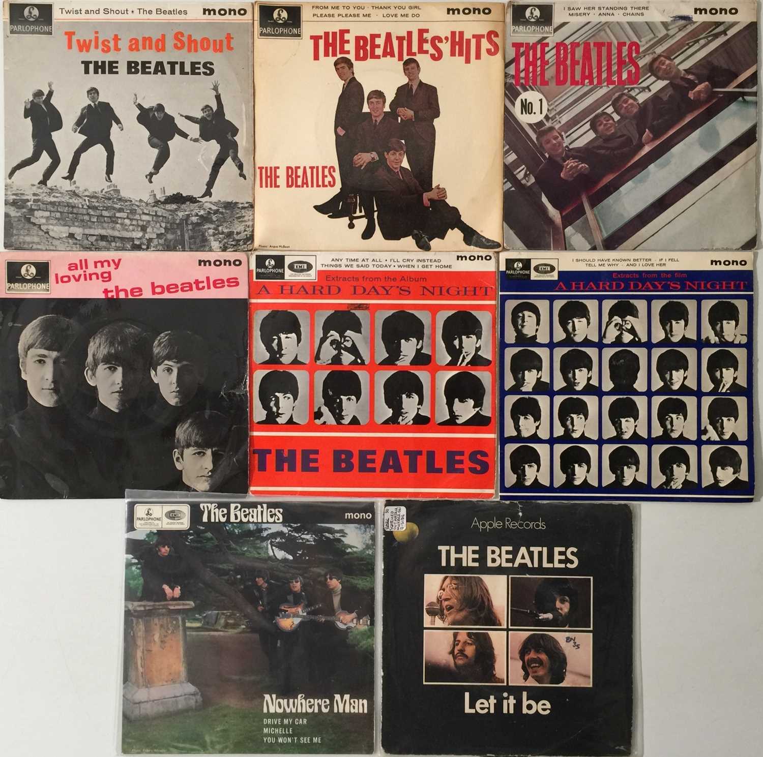 Lot 80 - THE BEATLES - ORIGINAL PRESSINGS - EP PACK