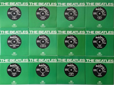 Lot 62 - THE BEATLES - THE SINGLES COLLECTION 1962-1970 (24 x 7" BOX SET - 1970s 'GREEN BOX' RELEASE)