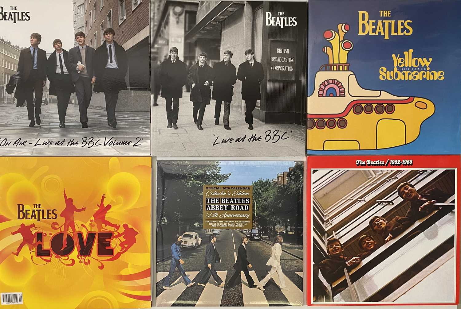 Lot 86 - THE BEATLES - MODERN LP REISSUES