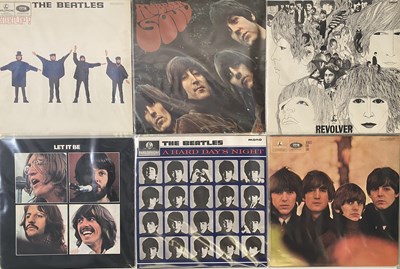 Lot 91 - THE BEATLES - STUDIO LPs (EARLY/ORIGINAL UK PRESSINGS - SUPERB CONDITION)