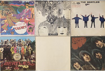 Lot 92 - THE BEATLES - COMPLETE STUDIO LP RUN (EARLY/ORIGINAL UK PRESSINGS)