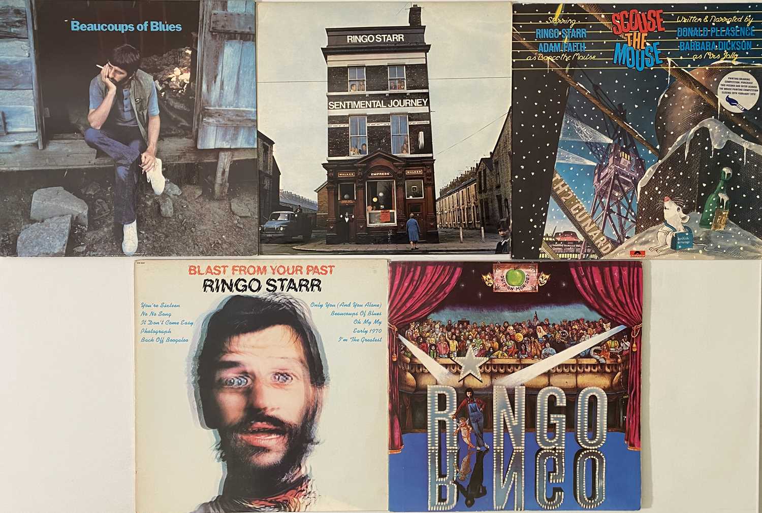 Lot 94 - RINGO STARR - LP / 7" PACK