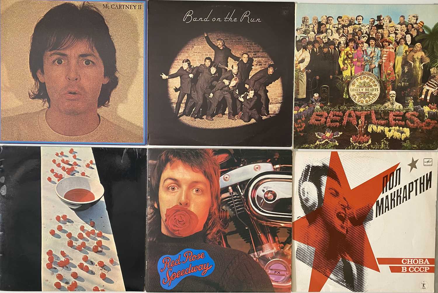 Lot 98 - SOLO/BEATLES - LPs