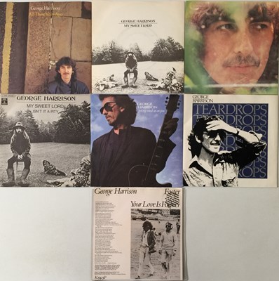 Lot 96 - GEORGE HARRISON - LP / 7" PACK