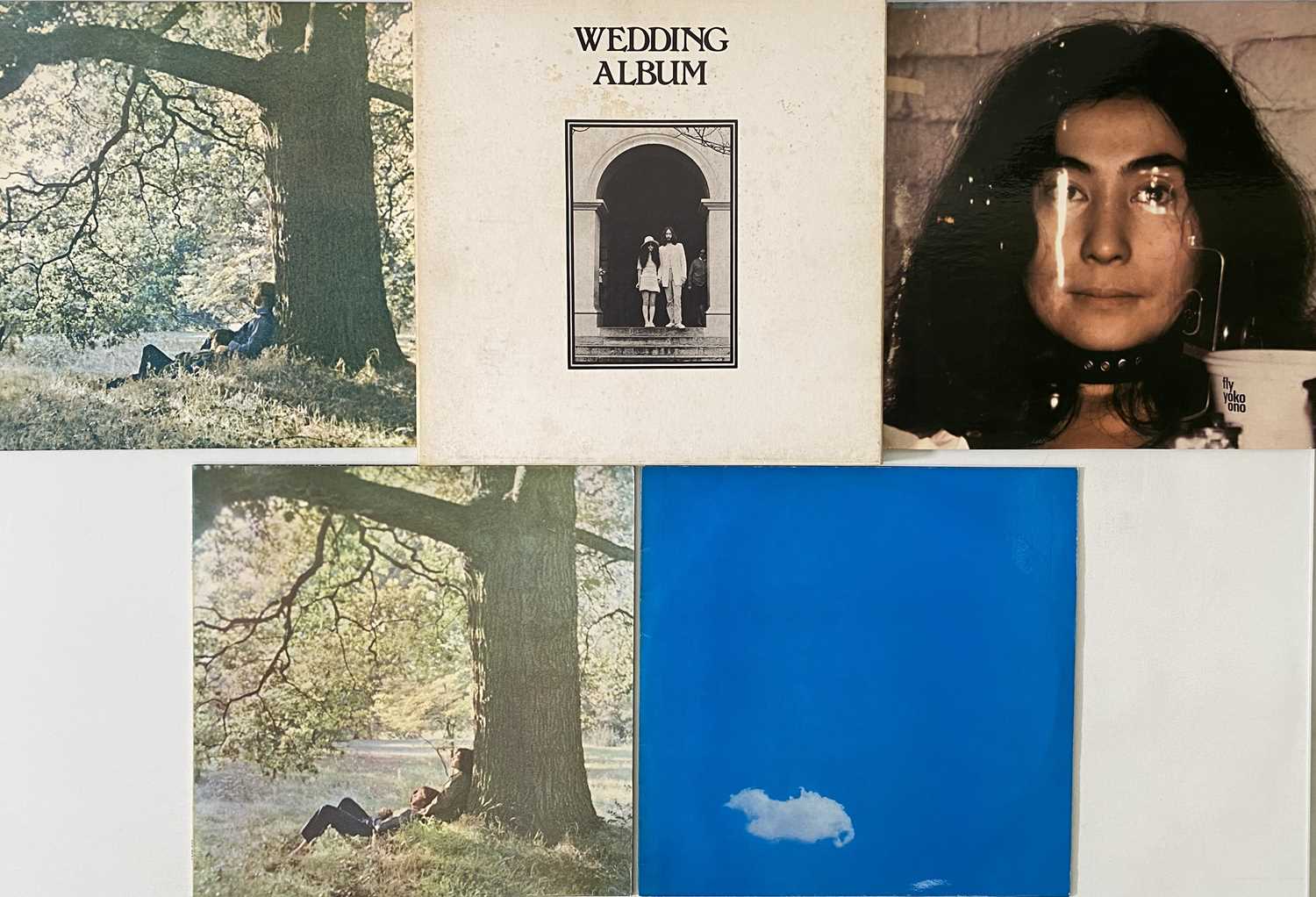 Lot 97 - JOHN LENNON & RELATED - LP / 7" PACK