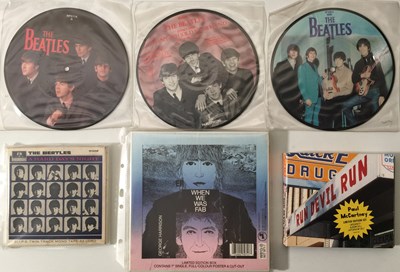 Lot 108 - THE BEATLES - 7" / CASSETTE COLLECTION