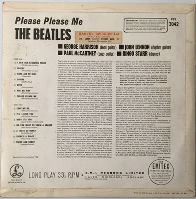 Lot 103 - THE BEATLES - PLEASE PLEASE ME LP (UK STEREO 5TH PRESSING - PCS 3042)