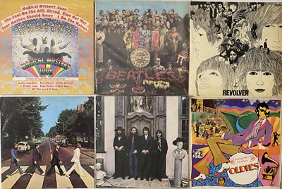 Lot 105 - THE BEATLES - STUDIO LP COLLECTION (EARLY/ORIGINAL UK PRESSINGS)