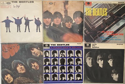 Lot 106 - THE BEATLES - STUDIO LP COLLECTION (EARLY/ORIGINAL UK PRESSINGS).