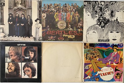 Lot 106 - THE BEATLES - STUDIO LP COLLECTION (EARLY/ORIGINAL UK PRESSINGS).