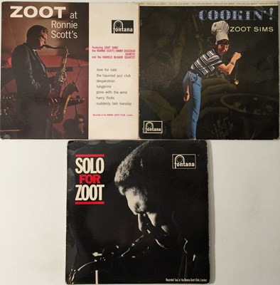 Lot 218 - ZOOT SIMS - UK FONTANA LP RARITIES