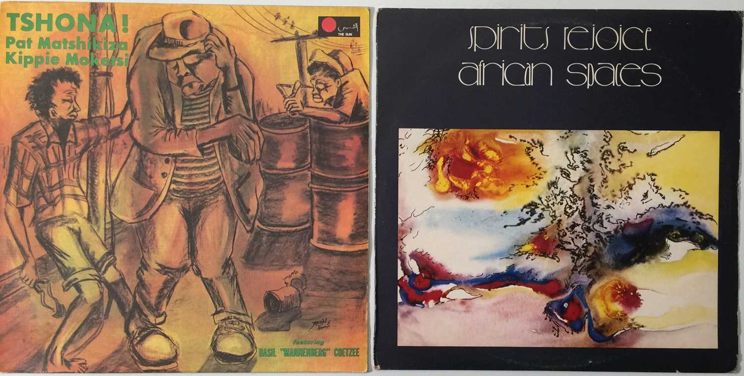 Lot 220 - SOUTH AFRICAN JAZZ LPs - TOP RARITIES (SPIRITS REJOICE/PAT MATSHIKIZA/KIPPIE MOKETSI)