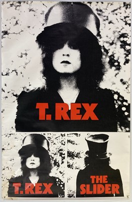 Lot 453 - T.REX - ORIGINAL SLIDER BILLBOARD POSTER.