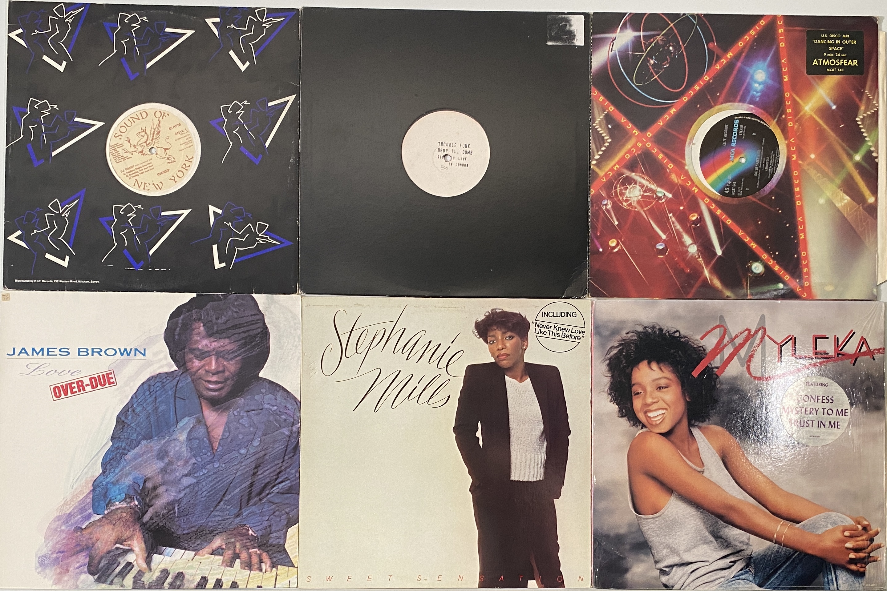 Lot 2 - SOUL/FUNK/DISCO/JAZZ & BLUES - LP/12