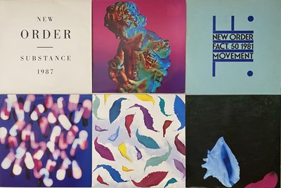 Lot 3 - NEW ORDER - LPs/ 12" PACK