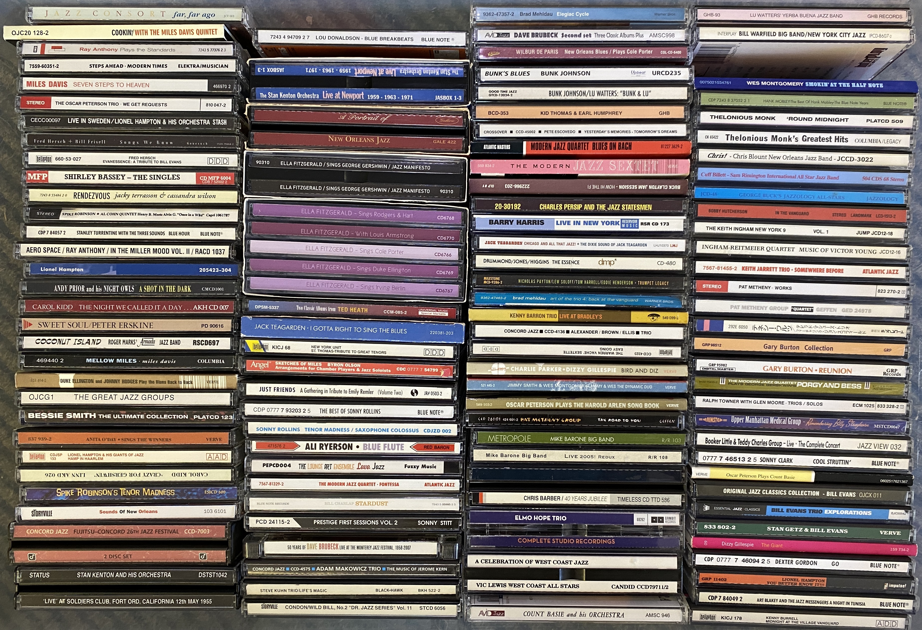 Lot 1 - JAZZ - CD COLLECTION