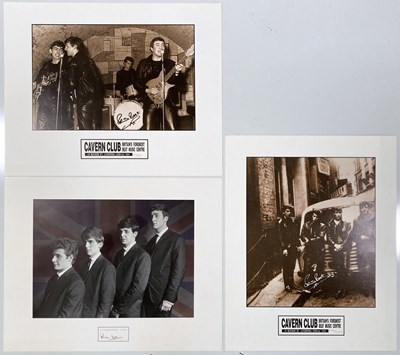 Lot 469 - THE BEATLES - POSTERS SIGNED BY PETE BEST.