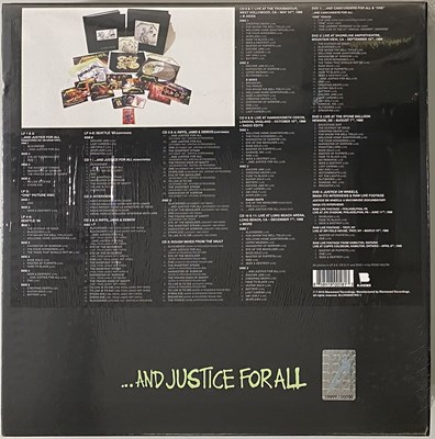 Lot 201 - METALLICA - ...AND JUSTICE FOR ALL LP/ CD/ DVD BOX SET (LIMITED EDITION - BLCKND007RD-1)