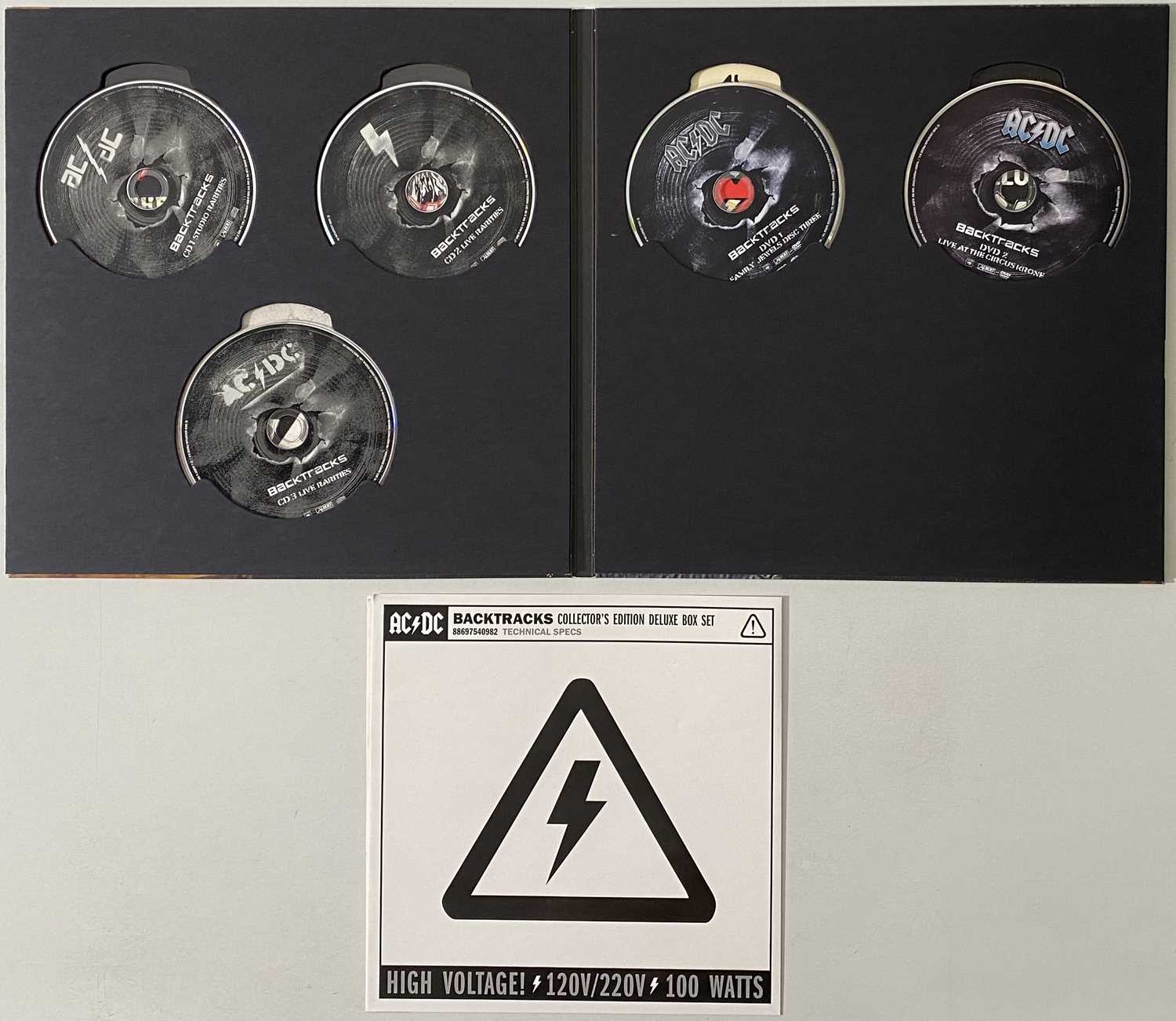 Lot 202 - AC/DC - BACKTRACKS - COLLECTORS EDITION