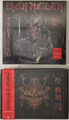 Lot 215 - IRON MAIDEN - SENJUTSU LP & CD BOX SET PACK